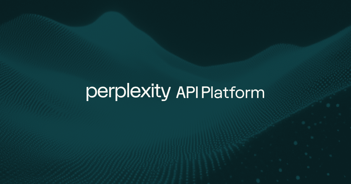 Perplexity API Platform